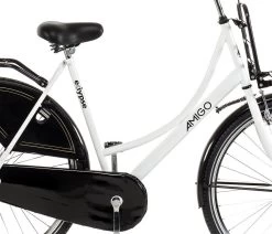 Amigo Eclypse Transportfiets 28 Inch - Omafiets Met Voordrager - Wit/Zwart -Fiets Serie Winkel 1200x1031 10