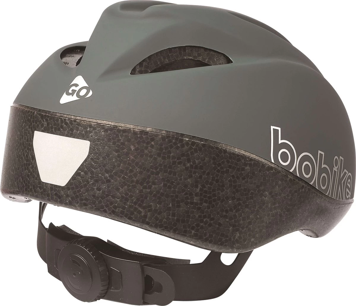 Bobike GO Helm - Maat XS - Macaron Grey 2 Bobike GO Helm - Maat XS - Macaron Grey - Afbeelding 2
