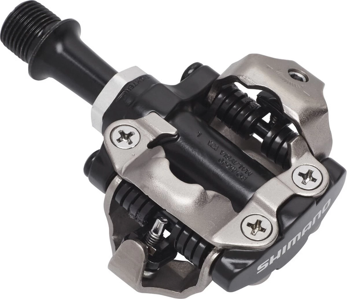 Shimano PD-M540 Pedalen, Zwart/zilver 2 Shimano PD-M540 Pedalen, Zwart/zilver - Afbeelding 2