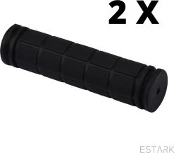 Merkloos ESTARK® - Fietshandvatten - Handvatten - Universeel - Fiets – Mountainbike – Professioneel - Grips - Extra Grip – Fietshandvaten -Handvaten - Handig Te Monteren - Anti-slip – Fietsen – Stuur – Bikegrips – Stevig - Rubber Zwart - (R-zwa) -Fiets Serie Winkel 1200x1050 8