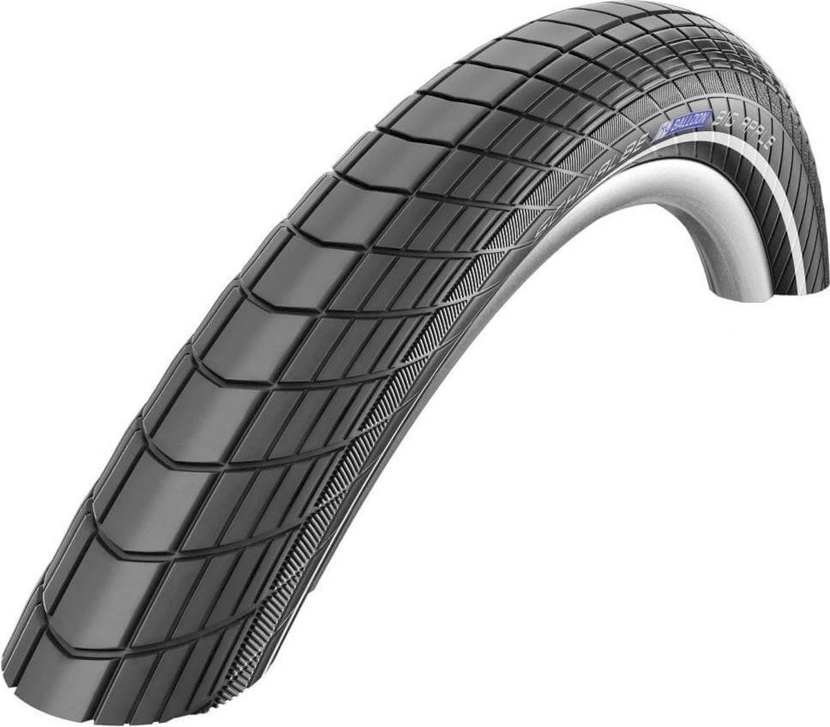 Schwalbe Buitenband - Big Apple K-Guard - 28 Inch X 2.00 - Zwart Reflecterend 4 Schwalbe Buitenband - Big Apple K-Guard - 28 Inch X 2.00 - Zwart Reflecterend - Afbeelding 4
