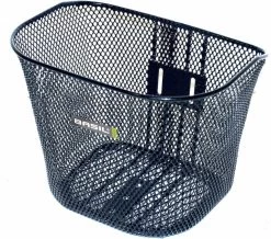 Basil Toronto Kinderfietsmand - Staal - Inclusief Haken - Zwart