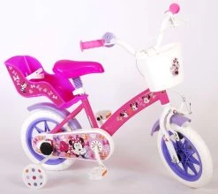 Disney Minnie Cutest Ever! Kinderfiets - Meiden - 12 Inch - Roze - Doortrapper -Fiets Serie Winkel 1200x1067 2