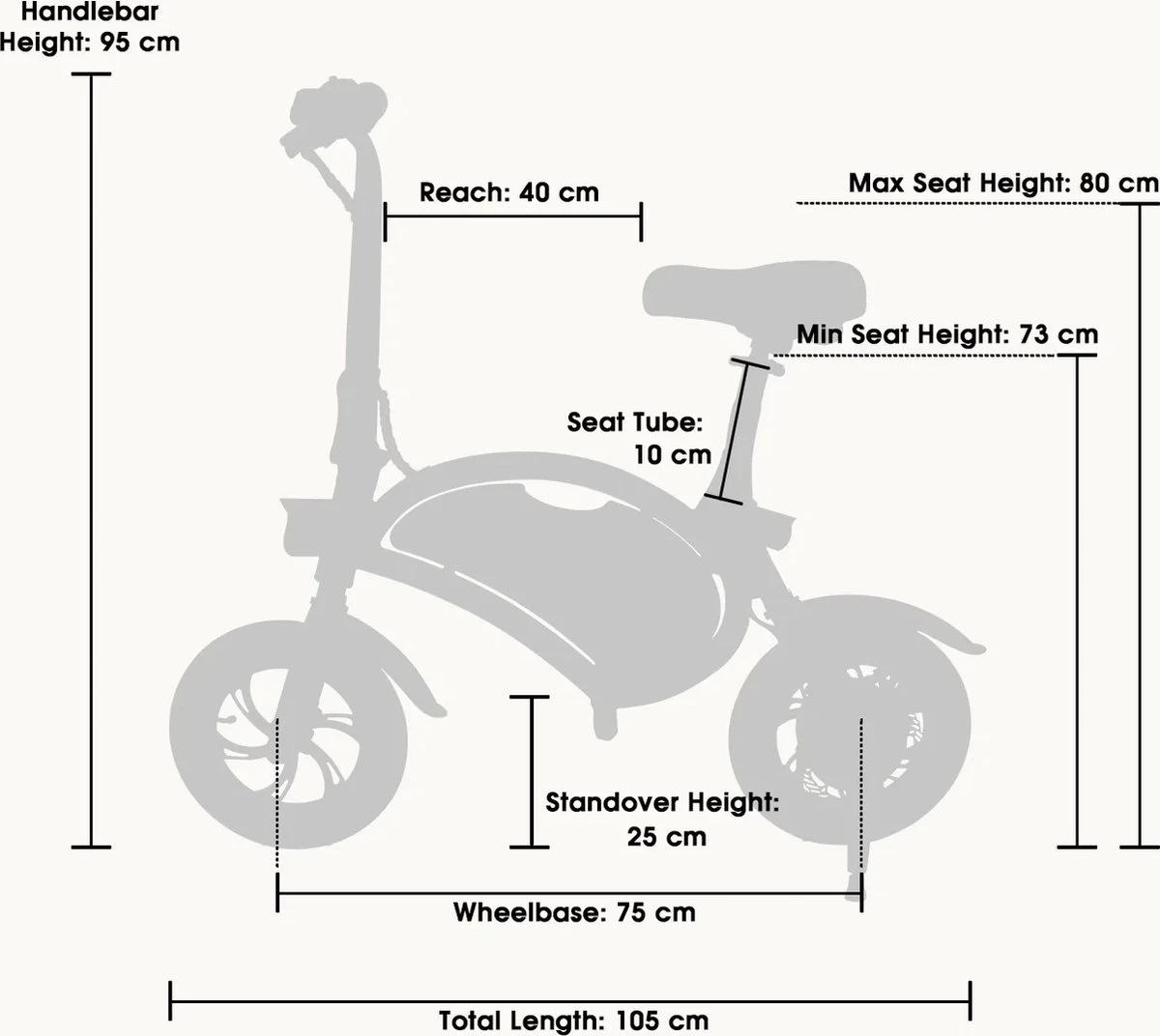 Windgoo - B3 Elektrische Long-Range E-Bike Met Trappers - E-bike - 25Km / H - Zwart 9 Windgoo - B3 Elektrische Long-Range E-Bike Met Trappers - E-bike - 25Km / H - Zwart - Afbeelding 9