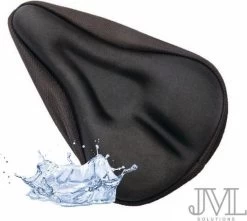JML Sport Fiets Zadeldek 3D - Gel Gleuf - Fietszadeldek - Zadelhoes - Siliconen - Pad - Fietsen - Zitkussen - Fietszadelhoes - Zadel - Dek - Hoes - Nieuwste Technologie
