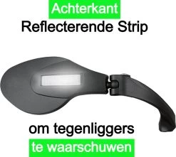 Merkloos Life-X Fietsspiegel – Ebike – 360° Verstelbaar – Links -Fiets Serie Winkel 1200x1074 4