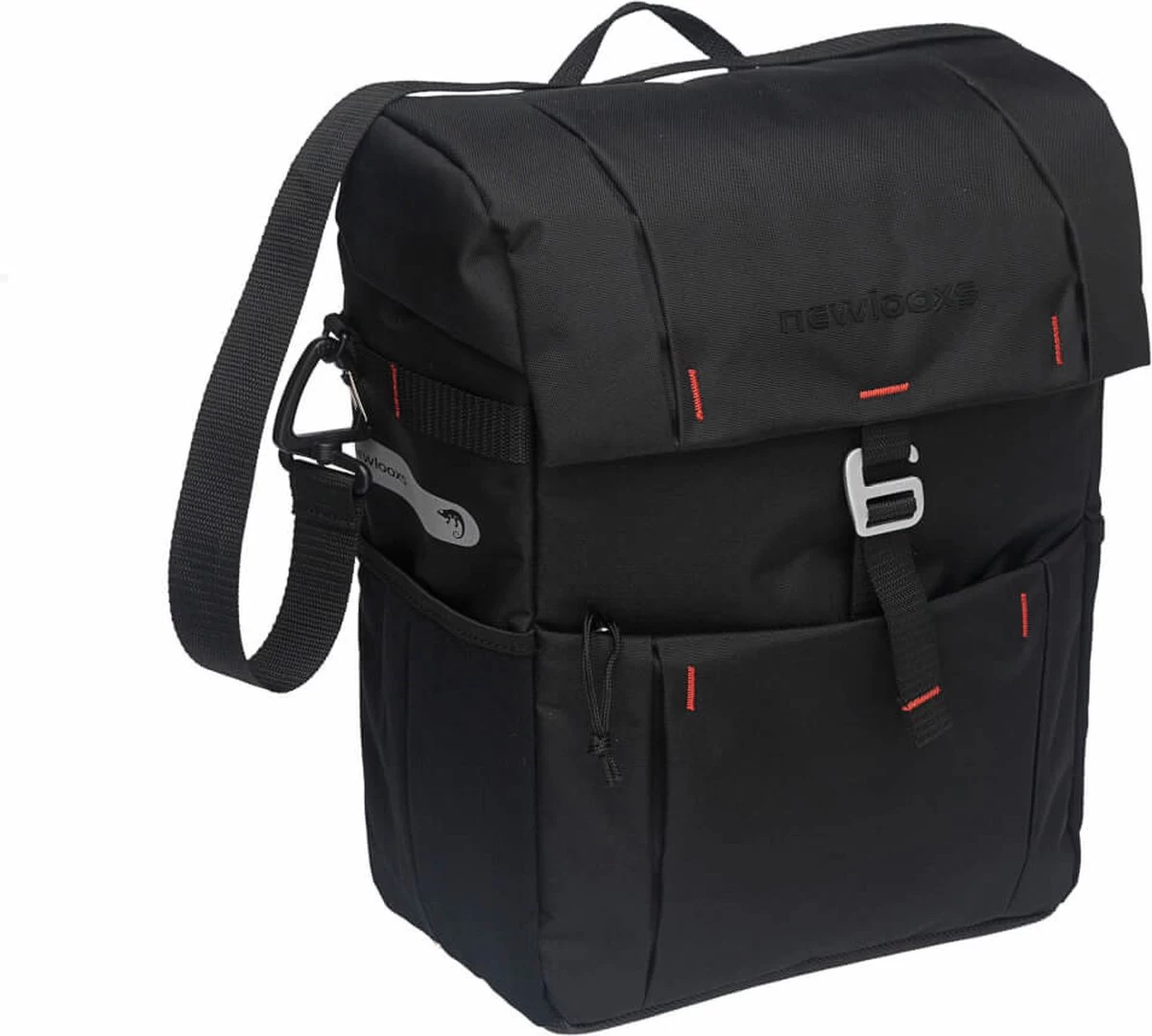 New Looxs Vigo Single Enkele Fietstas - Afneembaar - 18,5 Liter - Grijs 14 New Looxs Vigo Single Enkele Fietstas - Afneembaar - 18,5 Liter - Grijs - Afbeelding 14