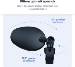 Merkloos Fietsspiegel - Set Van 2 - EBike Fiets Spiegel - Verstelbaar - Achteruitkijkspiegel Fiets - Links En Rechts - Extra Voordelig 12 Merkloos Fietsspiegel - Set Van 2 - EBike Fiets Spiegel - Verstelbaar - Achteruitkijkspiegel Fiets - Links En Rechts - Extra Voordelig -Fiets Serie Winkel 1200x1080 5