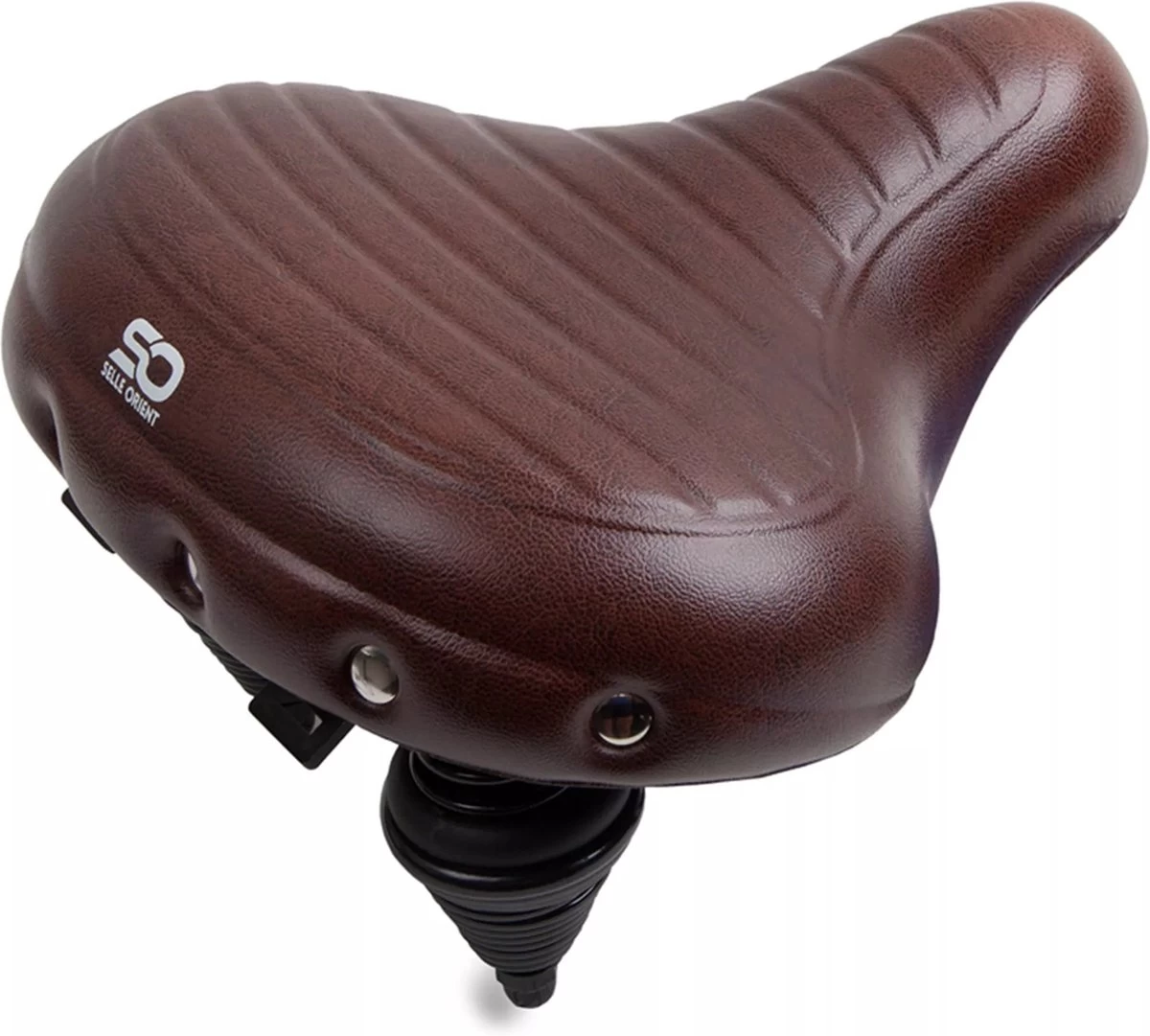 Zadel Selle Orient - Elastomeer Unisex 270 X 244 Mm - Zwart Fietszadel 8 Zadel Selle Orient - Elastomeer Unisex 270 X 244 Mm - Zwart Fietszadel - Afbeelding 8