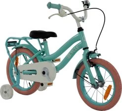 2Cycle Pretty Kinderfiets - 14 Inch - Groen - Meisjesfiets