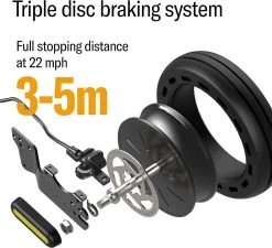 Suotu Elektrische Step - Series (Rytigo 6) - 8.5" Wielen - 25km/u Speed - 25 Bereik - Instelbaar Snelheid Via APP - Zwart -Fiets Serie Winkel 1200x1094 12