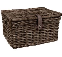 Fastrider Sera Rotan Fietsmand - Bruin - 26L - Handgemaakt - Met Klep -Fiets Serie Winkel 1200x1094