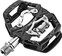 XLC PEDAAL ATB SPD COMBI ENKEL ALM ZW STEL PDS14