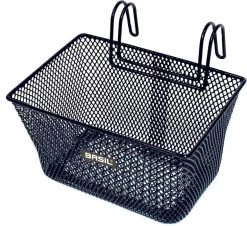 Basil Tivoli Kinderfietsmand - Inclusief Haken - Staal - Zwart