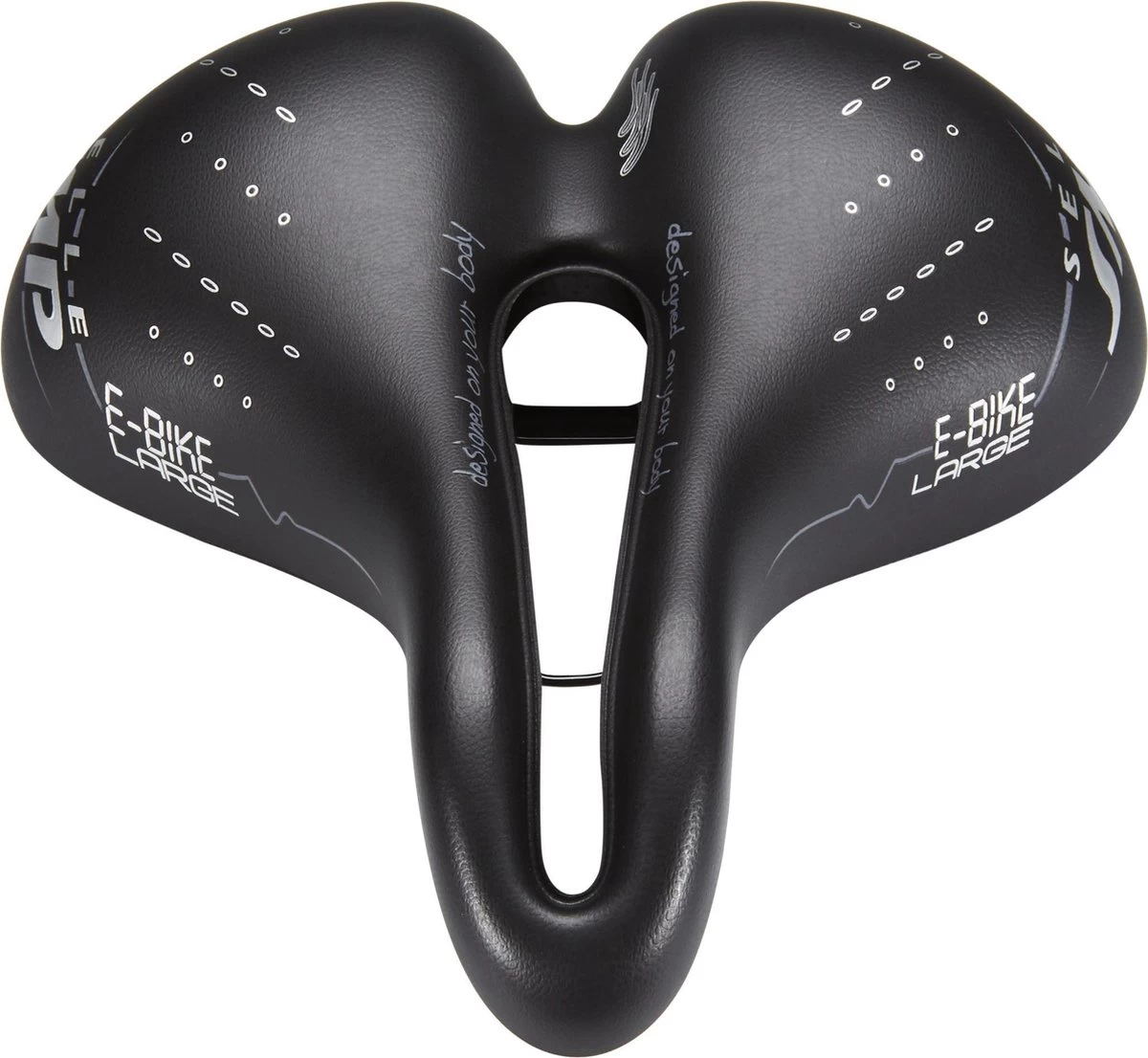 Selle SMP Tour E-Bike - Fietszadel - Large - Zwart 4 Selle SMP Tour E-Bike - Fietszadel - Large - Zwart - Afbeelding 4
