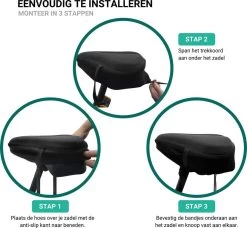 Smilegoods® Gel Zadelhoes Fiets 3D - Zadeldek - Zadelhoes Waterdicht - Zadeldek Fiets - Universeel Brede Zadels - Veiligheidsreflector Voor In Het Donker -Fiets Serie Winkel 1200x1108 2