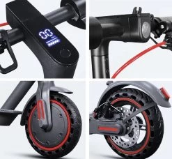 Comfort Inz - Long Range E Scooter - Elektrische Opvouwbare Step - 10.5Ah 350W - IOS Android Max. 31km/h 24 Comfort Inz - Long Range E Scooter - Elektrische Opvouwbare Step - 10.5Ah 350W - IOS Android Max. 31km/h -Fiets Serie Winkel 1200x1110 6