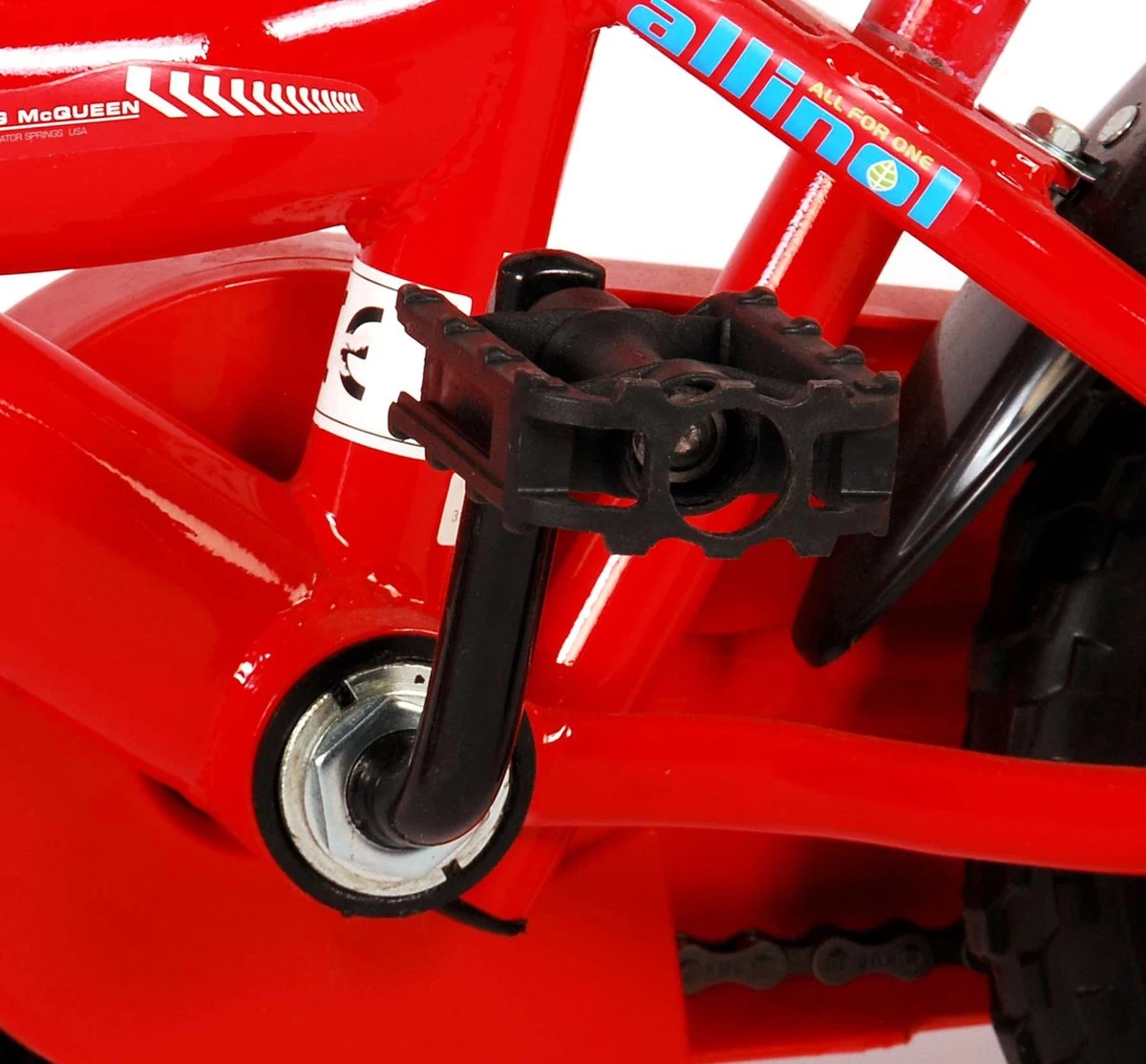 Disney Cars Kinderfiets - Jongens - 10 Inch - Rood - Doortrapper 6 Disney Cars Kinderfiets - Jongens - 10 Inch - Rood - Doortrapper - Afbeelding 6