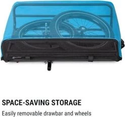 Klarfit Cargo Bull Aanhangwagen - Bagagefietskar - Fietsaanhanger - 50 Liter Laadruimte - 16" Luchtbanden - Voor Max. 40 Kg Lading -Fiets Serie Winkel 1200x1125 1