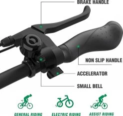 HITWAY Elektrische Fiets - Opvouwbare E-bike - 16 Inch-250W-2023 Model -Fiets Serie Winkel 1200x1129 12