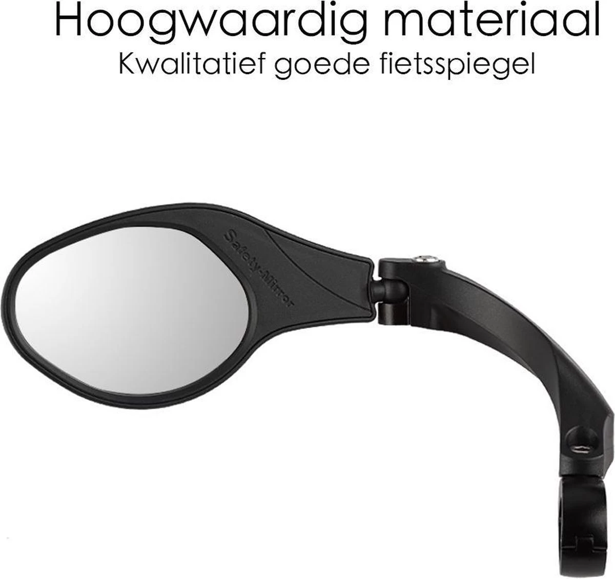 Merkloos Fietsspiegel Ebike Universeel - Zwart - Linker Spiegel - Verstelbaar - Universele Fietsspiegel - Fietsspiegel Op Stuur - Links - Fietsspiegel Achteruitkijk Spiegel - Fietsspiegels Electrische Fiets 3 Merkloos Fietsspiegel Ebike Universeel - Zwart - Linker Spiegel - Verstelbaar - Universele Fietsspiegel - Fietsspiegel Op Stuur - Links - Fietsspiegel Achteruitkijk Spiegel - Fietsspiegels Electrische Fiets - Afbeelding 3