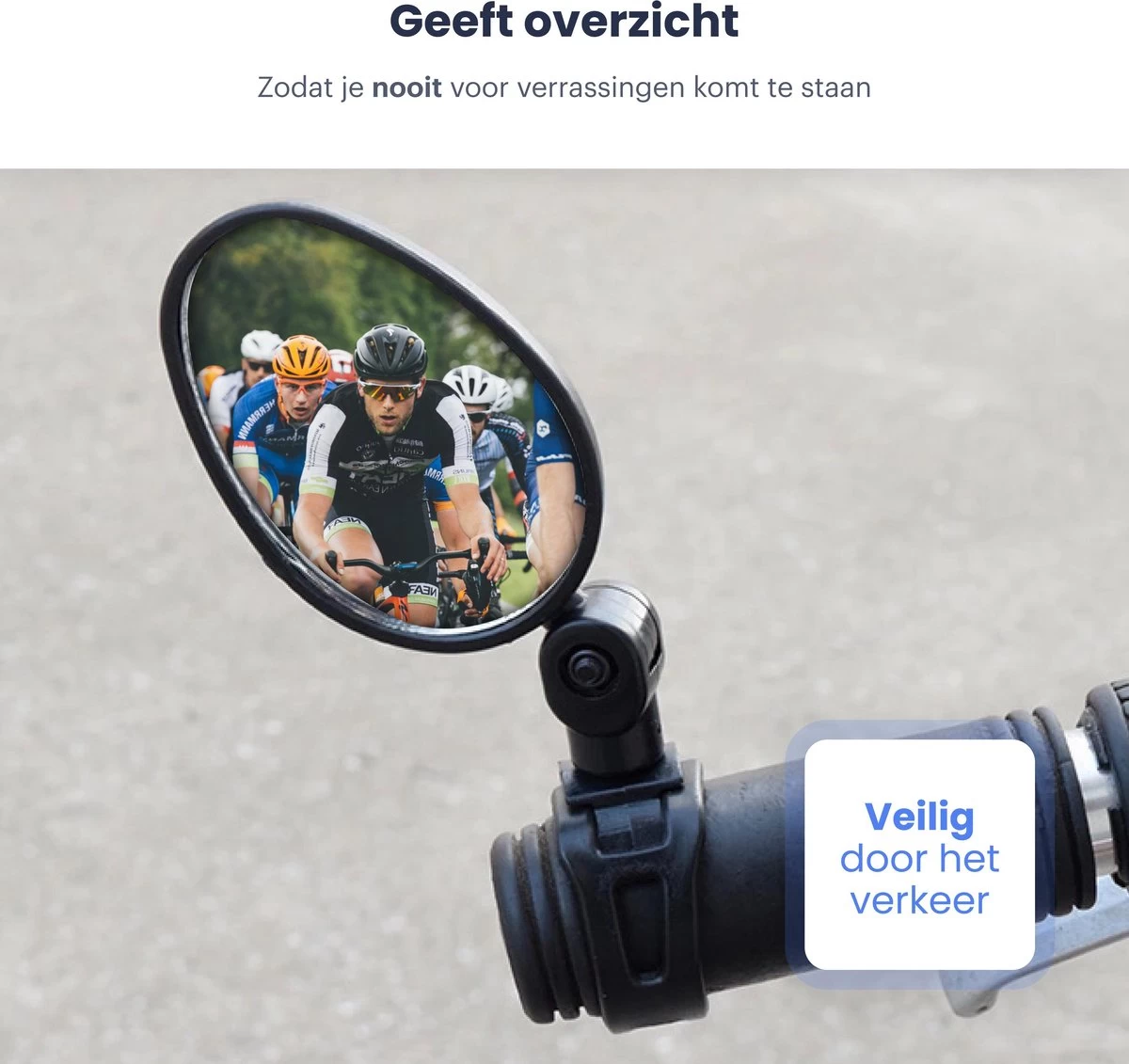 Merkloos Fietsspiegel - Set Van 2 - EBike Fiets Spiegel - Verstelbaar - Achteruitkijkspiegel Fiets - Links En Rechts - Extra Voordelig 6 Merkloos Fietsspiegel - Set Van 2 - EBike Fiets Spiegel - Verstelbaar - Achteruitkijkspiegel Fiets - Links En Rechts - Extra Voordelig - Afbeelding 6