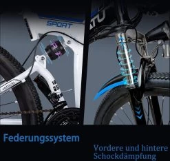 Myatu E-Bike 26-inch E-bike Voor Vrouwen En Mannen, Mountainbike Elektrische Fiets Met 36V 10.4AH Accu En Shimano 21 Versnellingen, 21 Versnellingen, Derailleur, 250 W -Fiets Serie Winkel 1200x1136 6