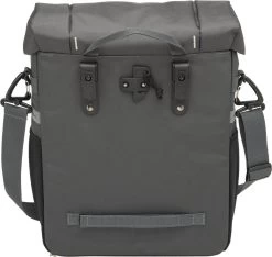 New Looxs Vigo Single Enkele Fietstas - Afneembaar - 18,5 Liter - Grijs