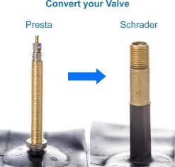 MMOBIEL 5 X Fietsventiel Presta Naar Schrader Adapter SV AV DV Dunlop Frans Ventiel -Fiets Serie Winkel 1200x1142 3