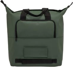 New Looxs Odense Kota Enkele Fietstas - Afneembaar Shopper - 24 Liter - Groen -Fiets Serie Winkel 1200x1147