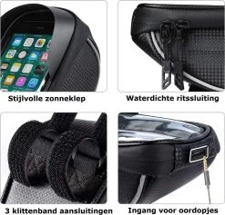 Telefoon Fietshouder | Telefoon FietsTas | Telefoon Fietshouder Geschikt Voor Powerbank | Telefoon Fietshouder Waterdicht | Telefoon Fiets Hoes | Telefoon Fietshouder IPhone 12 Pro Max / Samsung S21 Ultra 24 Telefoon Fietshouder | Telefoon FietsTas | Telefoon Fietshouder Geschikt Voor Powerbank | Telefoon Fietshouder Waterdicht | Telefoon Fiets Hoes | Telefoon Fietshouder IPhone 12 Pro Max / Samsung S21 Ultra -Fiets Serie Winkel 1200x1150 13