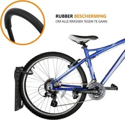 Merkloos Fiets Ophangsysteem | Fietshaak | Muurbeugel Fiets | Fiets Ophangbeugel | Fietsbeugel | Fietsenrek | Fiets Ophangen | Tot 25 KG -Fiets Serie Winkel 1200x1150 6