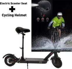 Fietshelm - Met Voor- En Achterlicht-Skatehelm - Maat-L 58-61cm-Helm Mat-Zwart - LED Verlichting -Fiets Serie Winkel 1200x1156 3