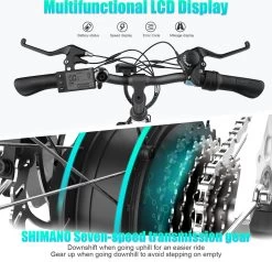 HITWAY Elektrische Fiets Voor Volwassenen | Ebikes Fietsen Stadsfiets | 250W 36V Motor | 7 VERSNELLINGSSYSTEE | 26 Inch - Wit 12 HITWAY Elektrische Fiets Voor Volwassenen | Ebikes Fietsen Stadsfiets | 250W 36V Motor | 7 VERSNELLINGSSYSTEE | 26 Inch - Wit -Fiets Serie Winkel 1200x1158 15