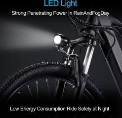 Elektrische Fiets Off-Road | E-Fietsen | Electric Mountain Bike | E-bike | 250W Motor | 26 Inch | Zwart BK7 -Fiets Serie Winkel 1200x1160 10