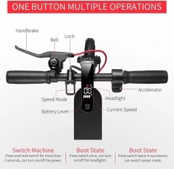 Suotu Elektrische Step R6 - 8.5" Wielen - 25km/u - 25 Bereik - Instelbaar Snelheid Via APP - Zwart 14 Suotu Elektrische Step R6 - 8.5" Wielen - 25km/u - 25 Bereik - Instelbaar Snelheid Via APP - Zwart -Fiets Serie Winkel 1200x1164 8
