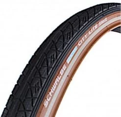Schwalbe Buitenband City Lite 28 X 1 5/8 X 1 3/8 (37-622) Zwart/bruin 5 Schwalbe Buitenband City Lite 28 X 1 5/8 X 1 3/8 (37-622) Zwart/bruin -Fiets Serie Winkel 1200x1165 10