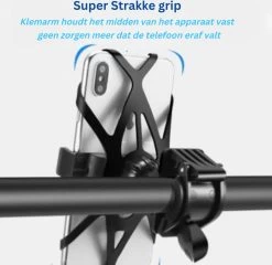 Telefoonhouder Fiets Scooter En Motor- 360 Graden Rotatie - Gsm Houder Fiets Anti Shock & Universeel Ontwerp - Fietshouder -Fiets Serie Winkel 1200x1165 16