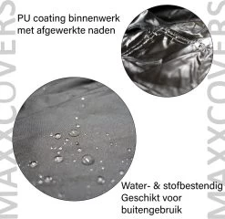 Maxxcovers Cargo Bakfietshoes - Voor 2-wielers Met Regentent Huif - Waterdicht - Zwart -Fiets Serie Winkel 1200x1165 2