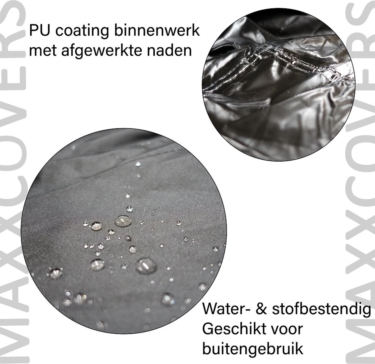 Merkloos Bakfiets Hoes - Waterdicht - CargoBike - Dolly - Cargo 2 Wieler Fietshoes - A-Kwaliteit - Zwart 5 Merkloos Bakfiets Hoes - Waterdicht - CargoBike - Dolly - Cargo 2 Wieler Fietshoes - A-Kwaliteit - Zwart - Afbeelding 5