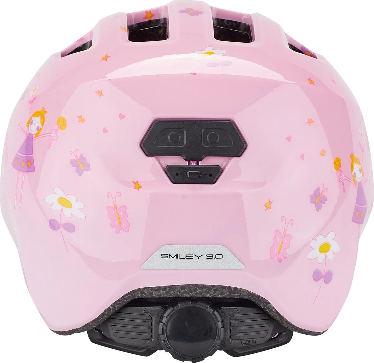 Abus Helm Smiley 3.0 - Rose Princess - S ( 45-50 CM ) - Kinder Fietshelm 5 Abus Helm Smiley 3.0 - Rose Princess - S ( 45-50 CM ) - Kinder Fietshelm - Afbeelding 5