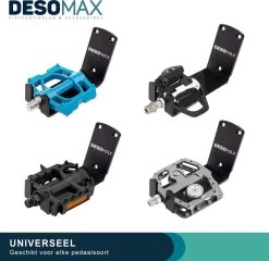 Merkloos Fiets Ophangsysteem Ophangbeugel En Muurbeugel DesoMax® Muurhaak - Muurbevestiging Voor Pedaal Aan De Muur - Wandhouder -Fiets Serie Winkel 1200x1166 3