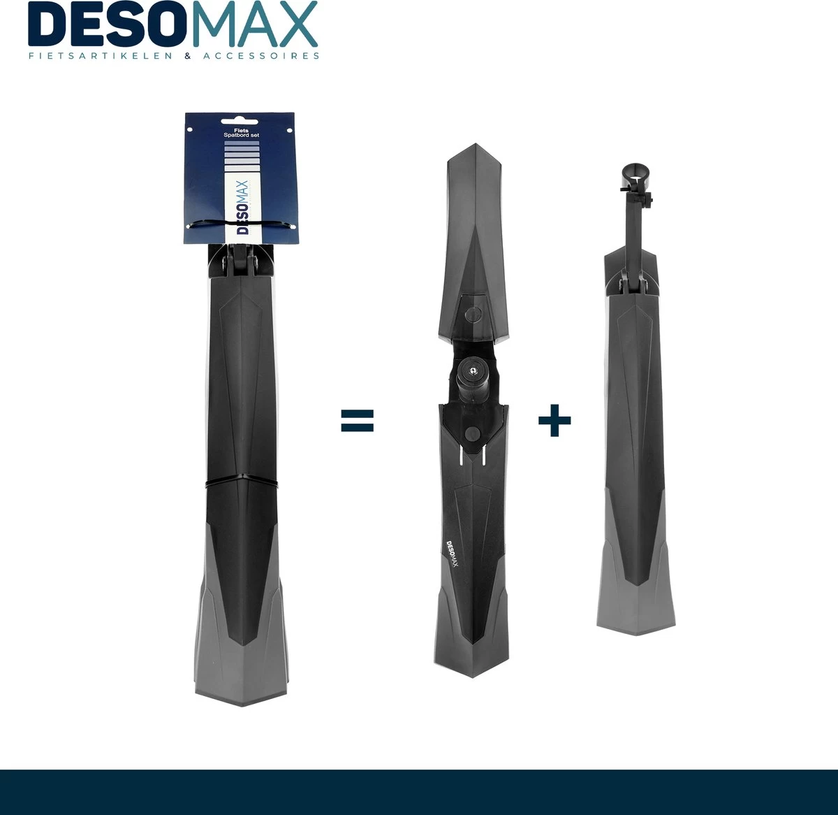 DesoMax Spatbord Mountainbike Racefiets Set Achterspatbord & Voorspatbord MTB Ass Saver Spatborden Mtb Fiets - Spatbordset 11 DesoMax Spatbord Mountainbike Racefiets Set Achterspatbord & Voorspatbord MTB Ass Saver Spatborden Mtb Fiets - Spatbordset - Afbeelding 11