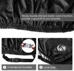 Beschermhoes + Zadelhoes + Opbergtas - 2 Fietsen - 210D - Alle Weersinvloeden - 75 X 110 X 200 Cm (B*H*L) -Fiets Serie Winkel 1200x1168 3