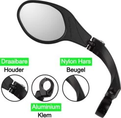 Merkloos Life-X Fietsspiegel – Ebike – 360° Verstelbaar – Links -Fiets Serie Winkel 1200x1170 7