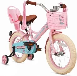 Supersuper Little Miss - Kinderfiets - Meisjesfiets - 14 Inch - Roze -Fiets Serie Winkel 1200x1175 8