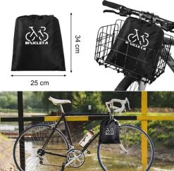 Beschermhoes + Zadelhoes + Opbergtas - 2 Fietsen - 210D - Alle Weersinvloeden - 75 X 110 X 200 Cm (B*H*L) -Fiets Serie Winkel 1200x1182 2