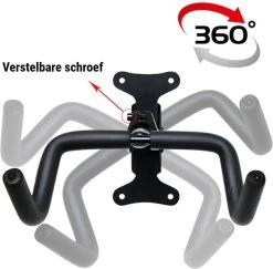 Professioneel Fiets Ophangsysteem - Verstelbaar - Muurbeugel Voor Fietsen - Fietshaak - Ophangbeugel - Fietsbeugel - Fiets Ophangrek -Fiets Serie Winkel 1200x1182 5