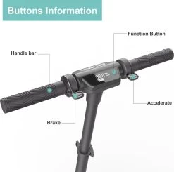 RCB Elektrische Step Voor Volwassenen | Electric Scooter |Opvouwbare E-step | 3 Versnellingen | 25 Km/u | LCD | Met App & Nederlandse Handleiding -Fiets Serie Winkel 1200x1188 15