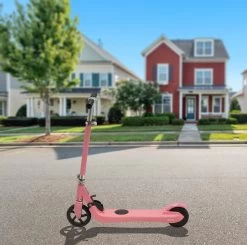 Denver Elektrische Step Kinderen 12km/u - 6km Bereik - Kinderstep Inklapbaar - 5" Wielen - SCK5310 - Roze -Fiets Serie Winkel 1200x1190 9